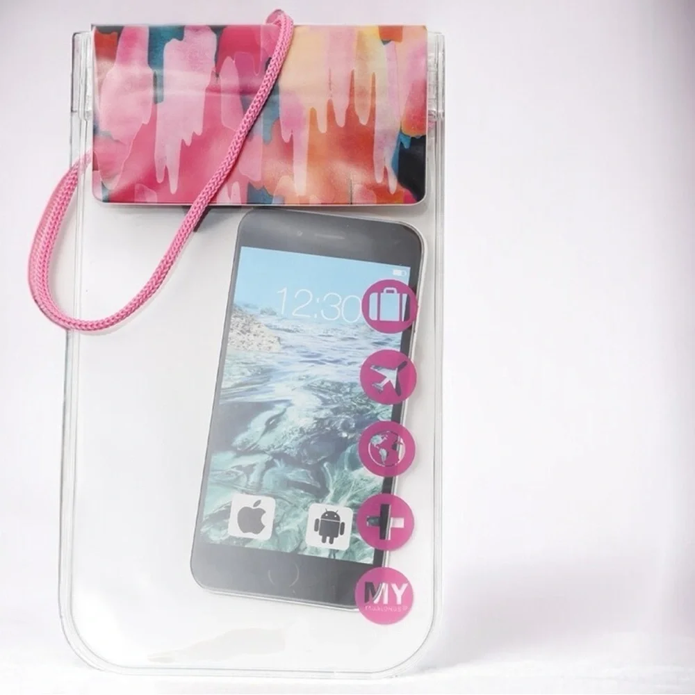 NOT FOR SALE NEW MYTAGALONGS Waterproof Pouch - Abstract, Tech Protection,